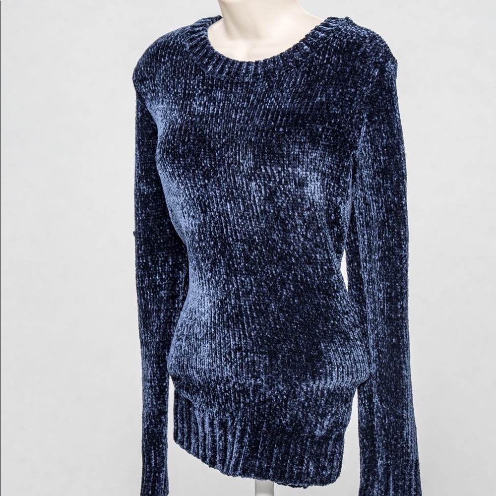 Orvis Blue Knit Sweater